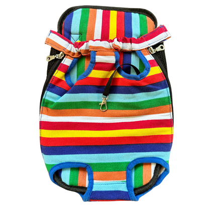 Backpack Carrier | Small  Dogs & Cats | Rainbow