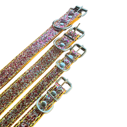 Sparkle Glitter Collar | Dogs & Cats | Faux Leather
