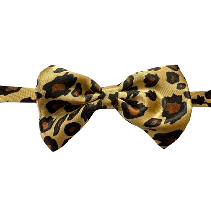 Silky Adjustable Bow Tie   | Dogs and Cats | Leopard