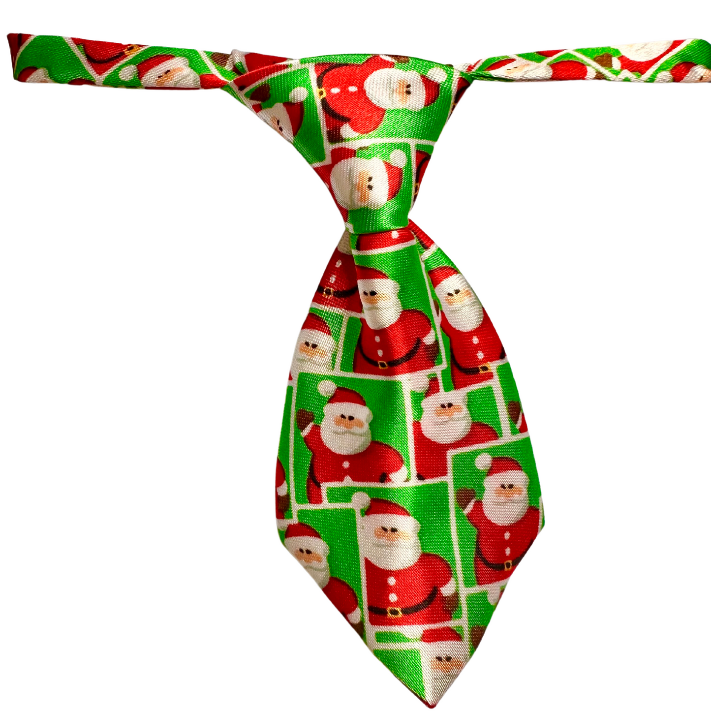 Silky Adjustable Business Tie | Dogs and Cats | Christmas Red Reindeer