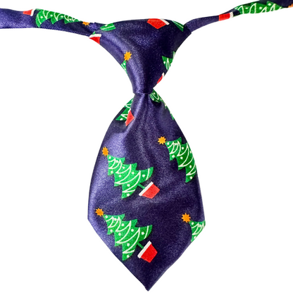 Silky Adjustable Business Tie  | Dogs and Cats | Rainbow Stripe