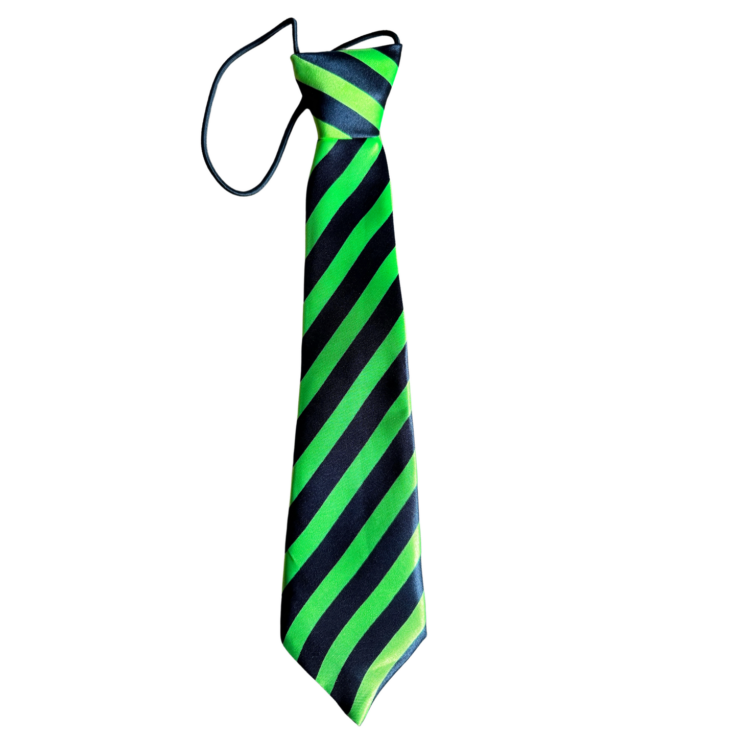 Silky Elastic Business Tie  | Large Dogs | Pool Table
