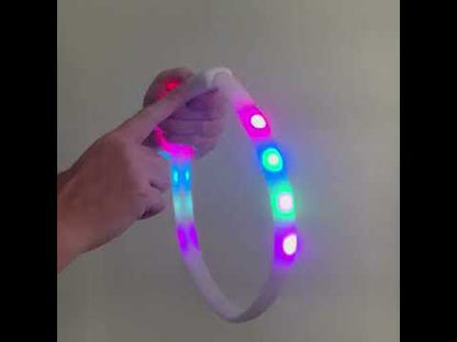 LED Night Collar | Dogs | 5 Colours Adjustable & Rechargeable